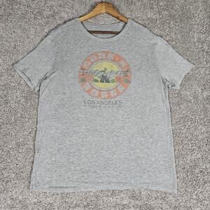 John Varvatos T-Shirt Mens Gray L Limited Edition Rock Icon 2017 - Guns N Roses”